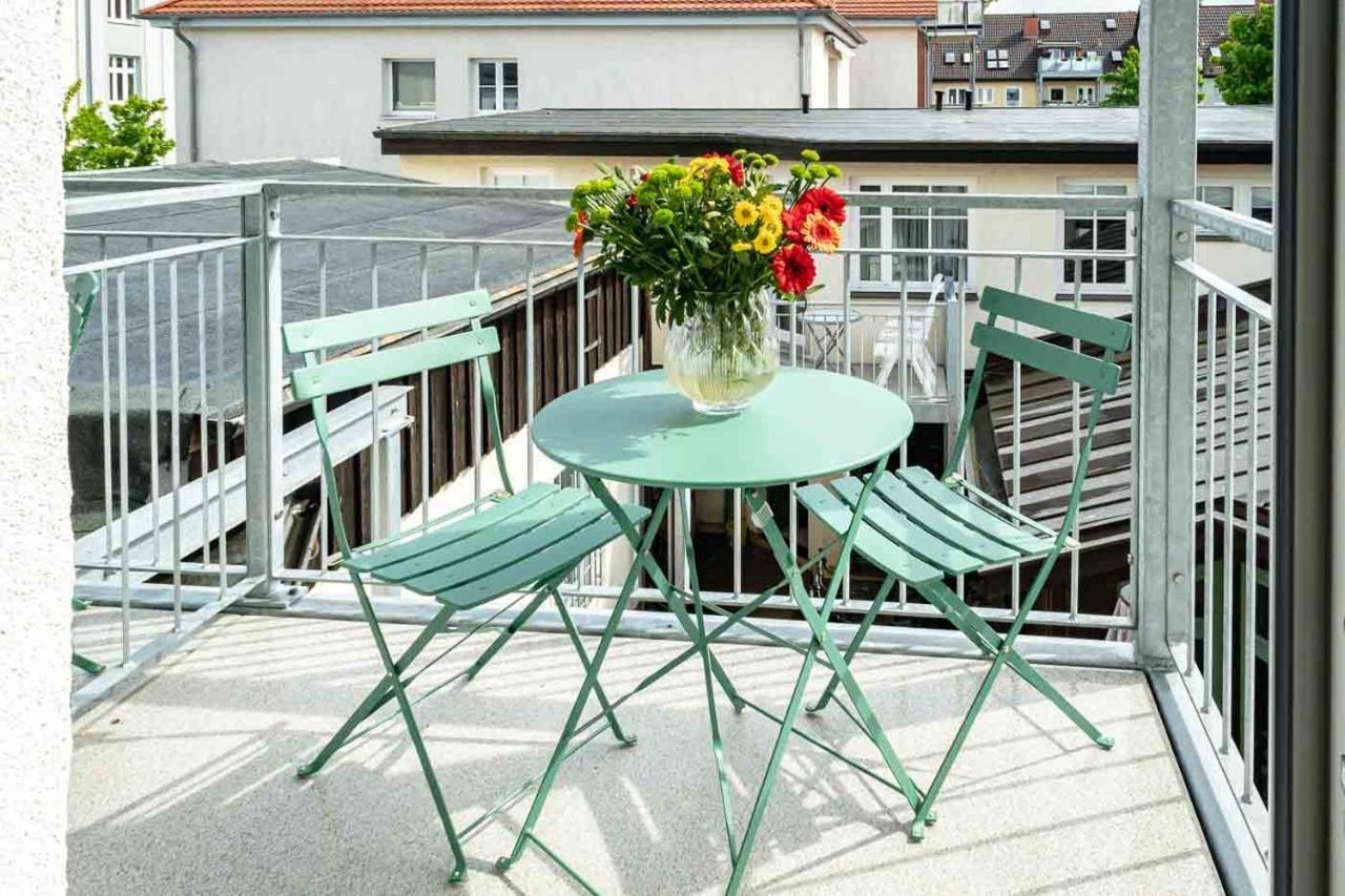 Apartmenthaus Chrischanshof Rostock Bagian luar foto